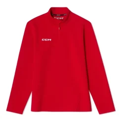 Sale Tröja 1/4 Zip Team Locker Room Sr Red Tröjor Senior