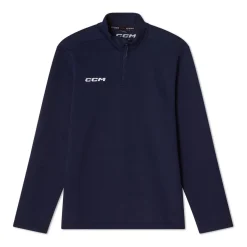 Discount Tröja 1/4 Zip Team Locker Room Sr Navy Tröjor Senior