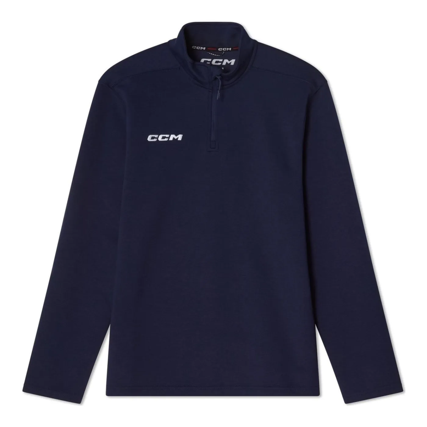 Discount Tröja 1/4 Zip Team Locker Room Sr Navy Tröjor Senior