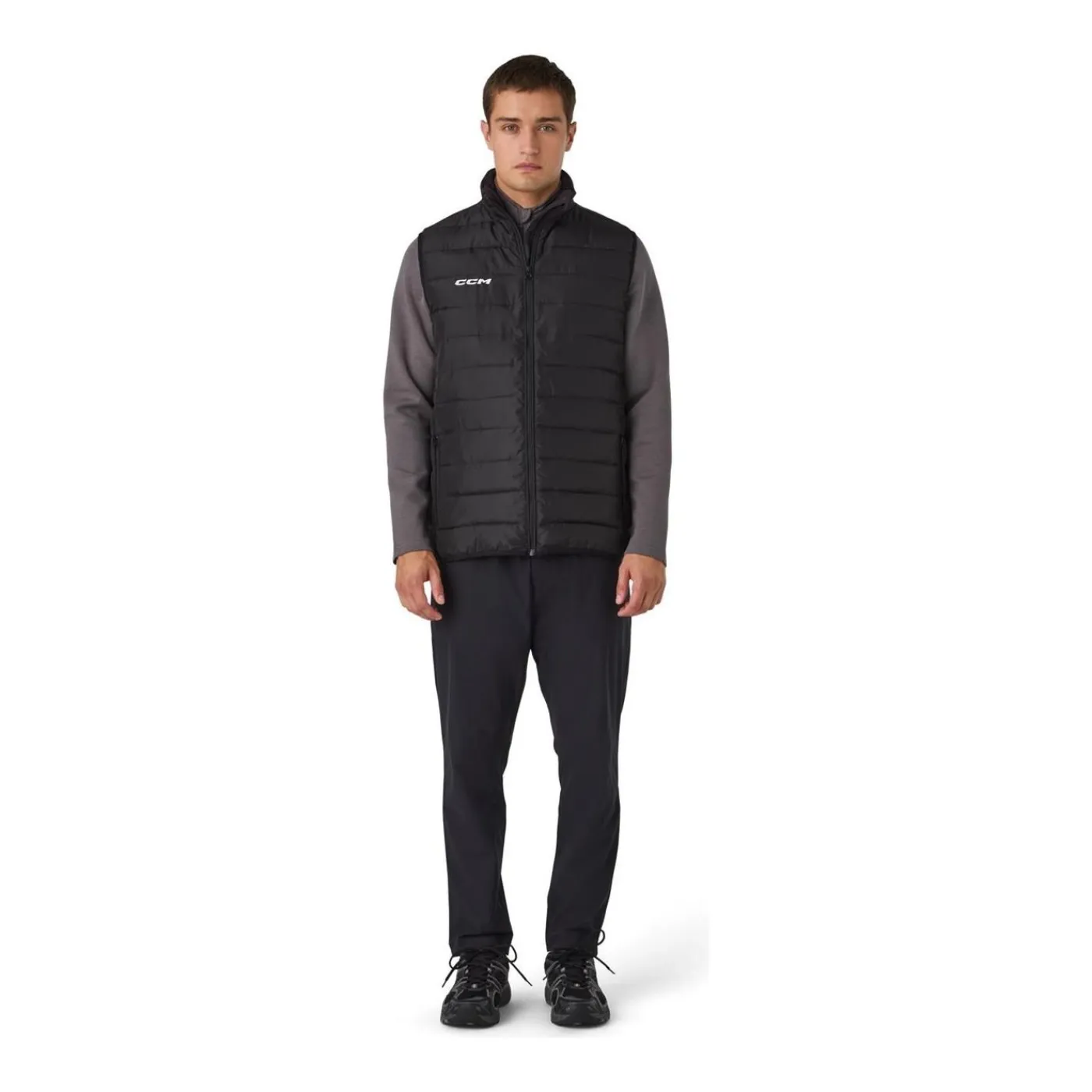 Hot Väst Team Quilted Jr Black Jackor Junior