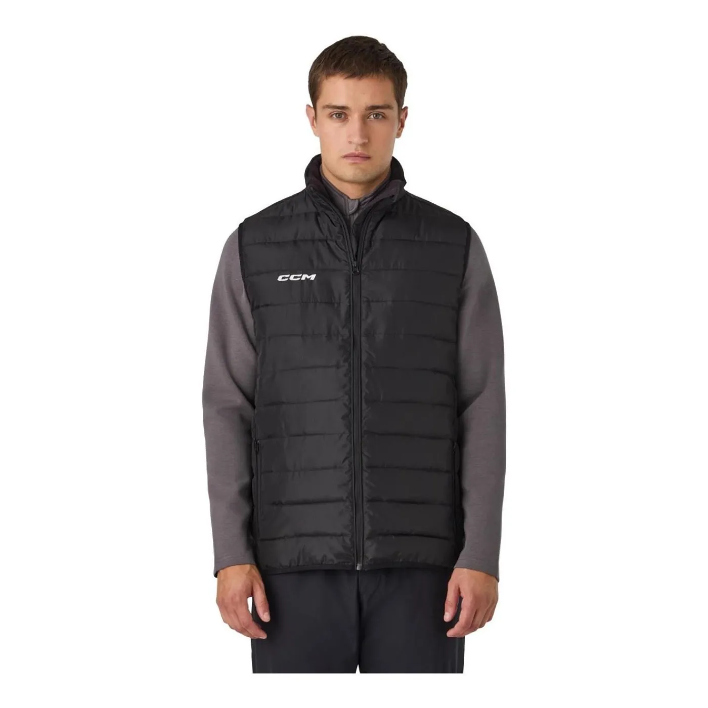 Hot Väst Team Quilted Sr Black Jackor Senior