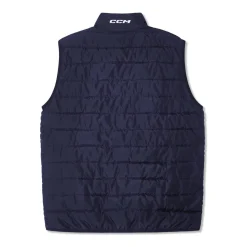 New Väst Team Quilted Sr Navy Jackor Senior
