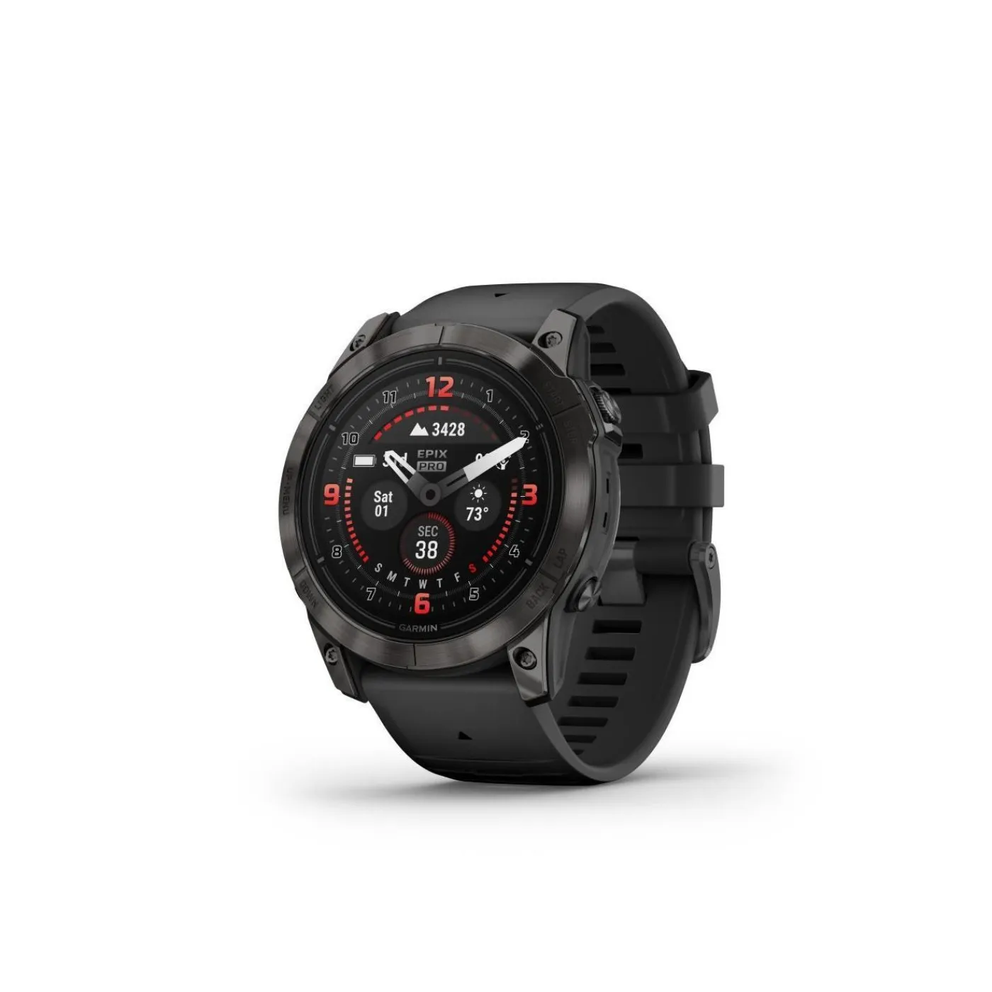 Discount Träningsklocka EPIX PRO Black Pulsklocka & Träningsklocka|Garmin