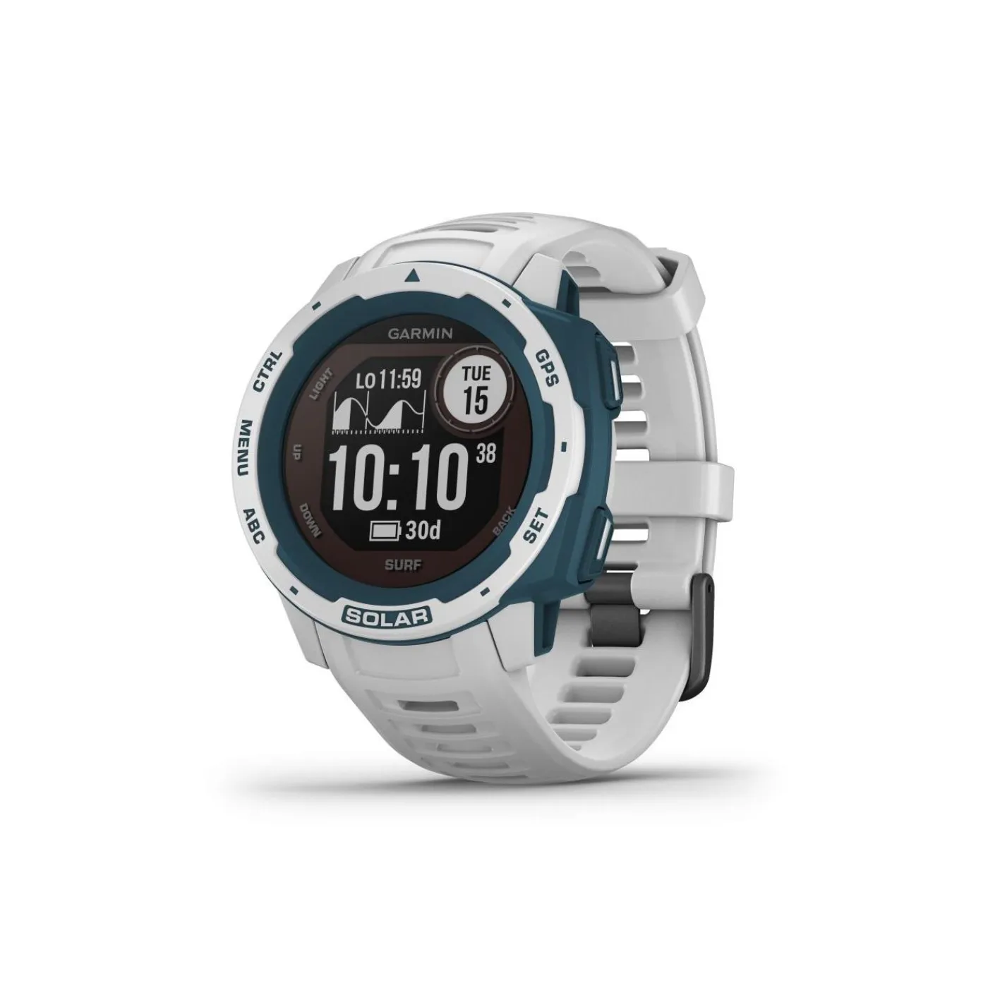 Hot Träningsklocka Instinct Solar Gps Surf Edition White Pulsklocka & Träningsklocka|Garmin