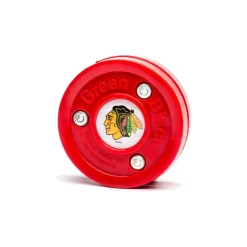 Discount Puck NHL Edition - Chicago Blackhawks Röd Teknikpuck & Green Biscuit|Teknikpuck & Green Biscuit