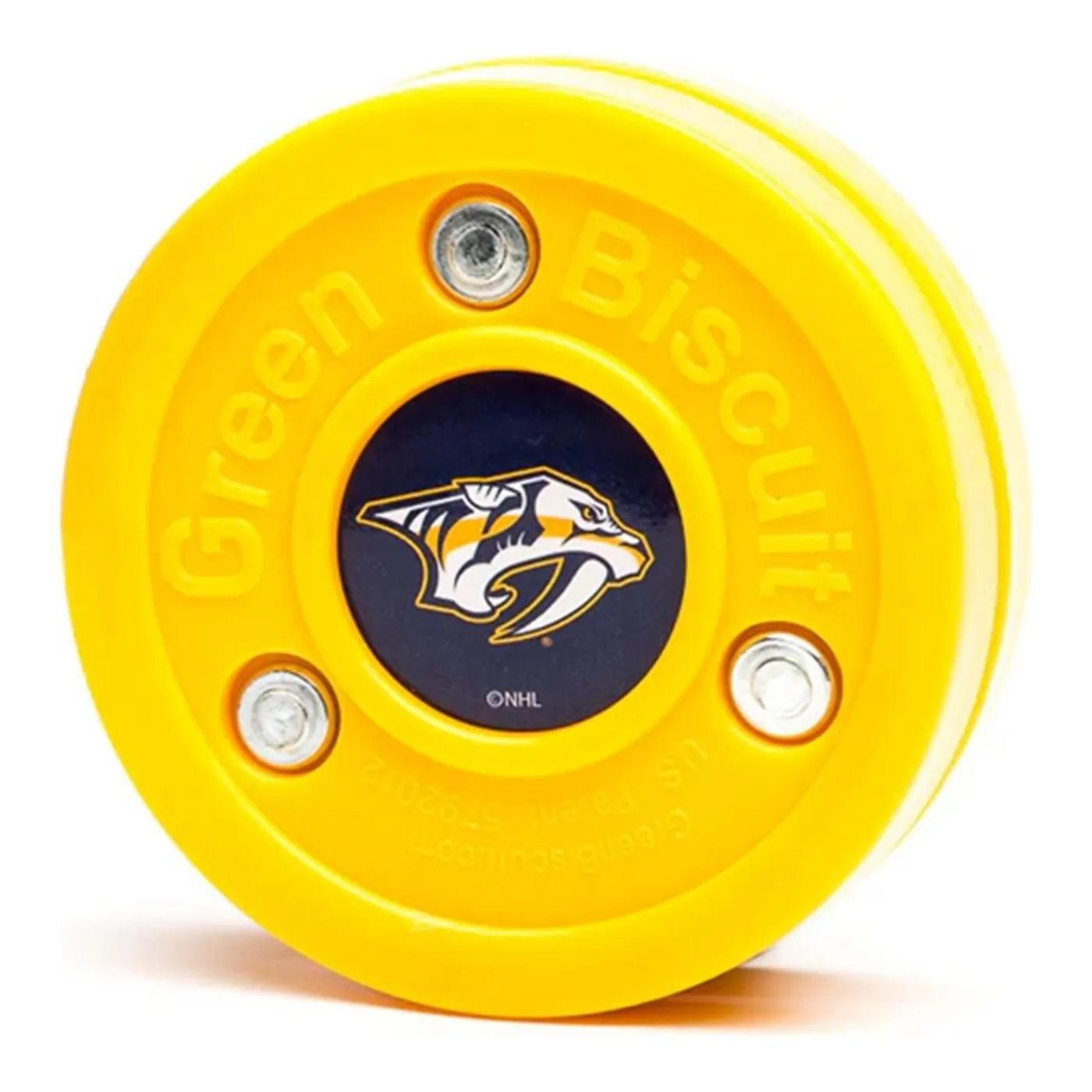 New Puck NHL Edition-Nashville Teknikpuck & Green Biscuit|Teknikpuck & Green Biscuit
