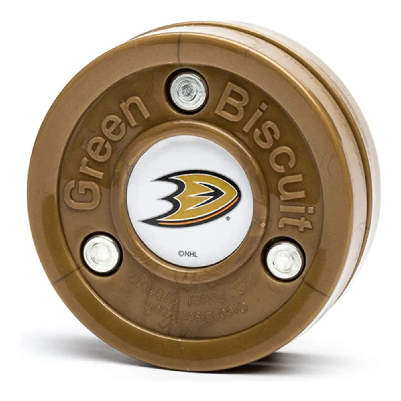 New Puck NHL Edition - Anaheim Ducks Teknikpuck & Green Biscuit|Teknikpuck & Green Biscuit