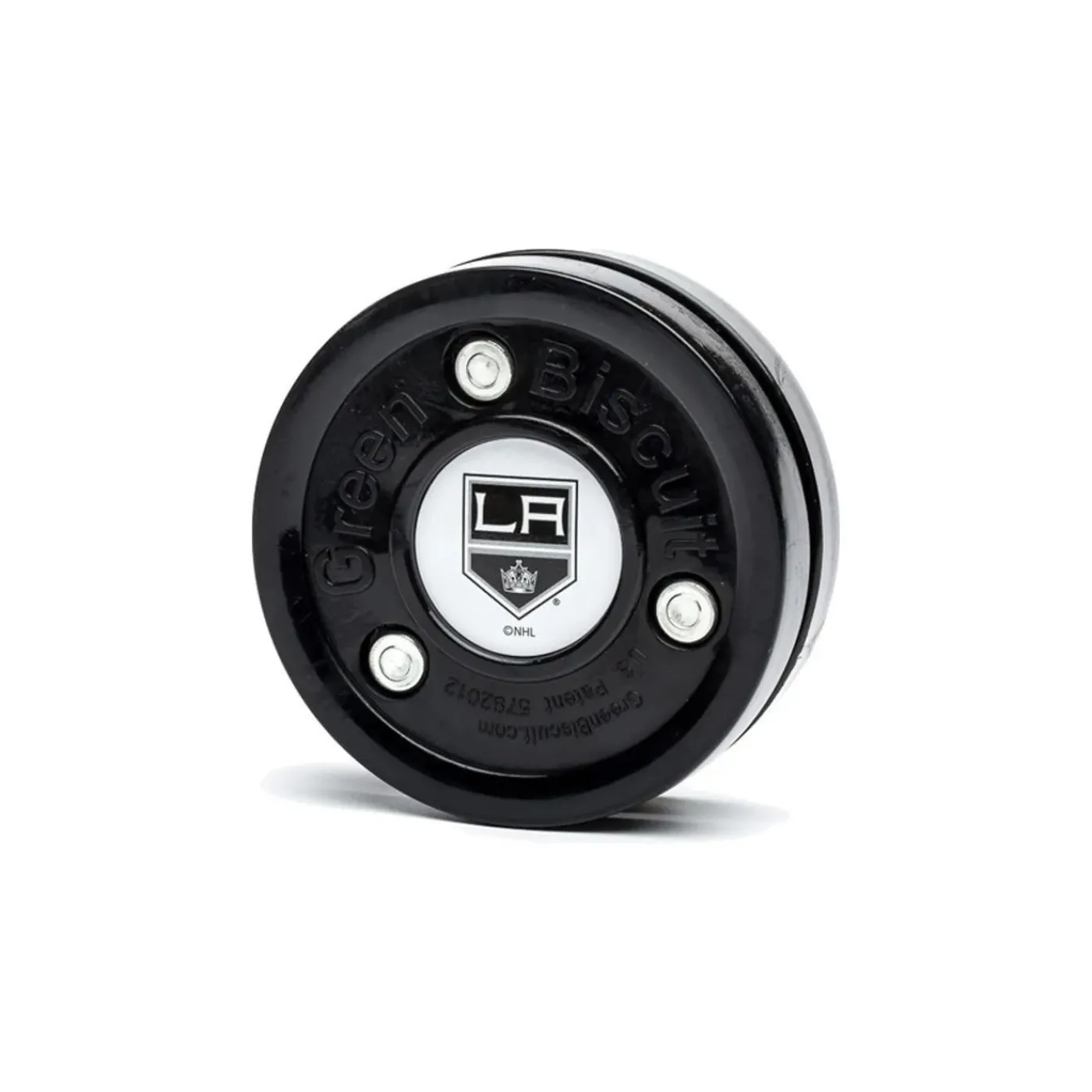 Outlet Puck NHL Edition - Los Angeles Kings Svart Teknikpuck & Green Biscuit|Teknikpuck & Green Biscuit