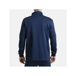 Outlet Tröja Zip Neck Jr Blue Kosa