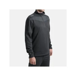 Tröja Zip Neck Sr Black Kosa