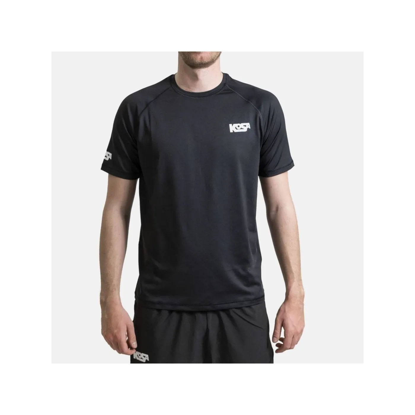 Hot T-shirt Funktion Jr Black Kosa