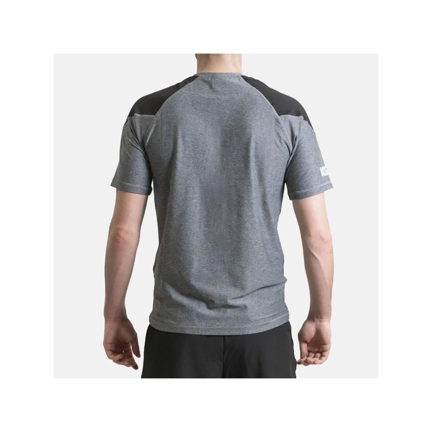 Clearance T-shirt Funktion Jr Grey/Black Kosa