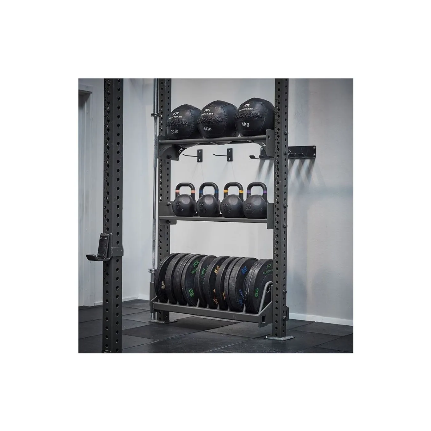 Discount Hyllförvaring För Kettlebells / Slamballs Träningsutrustning|Kraftmark