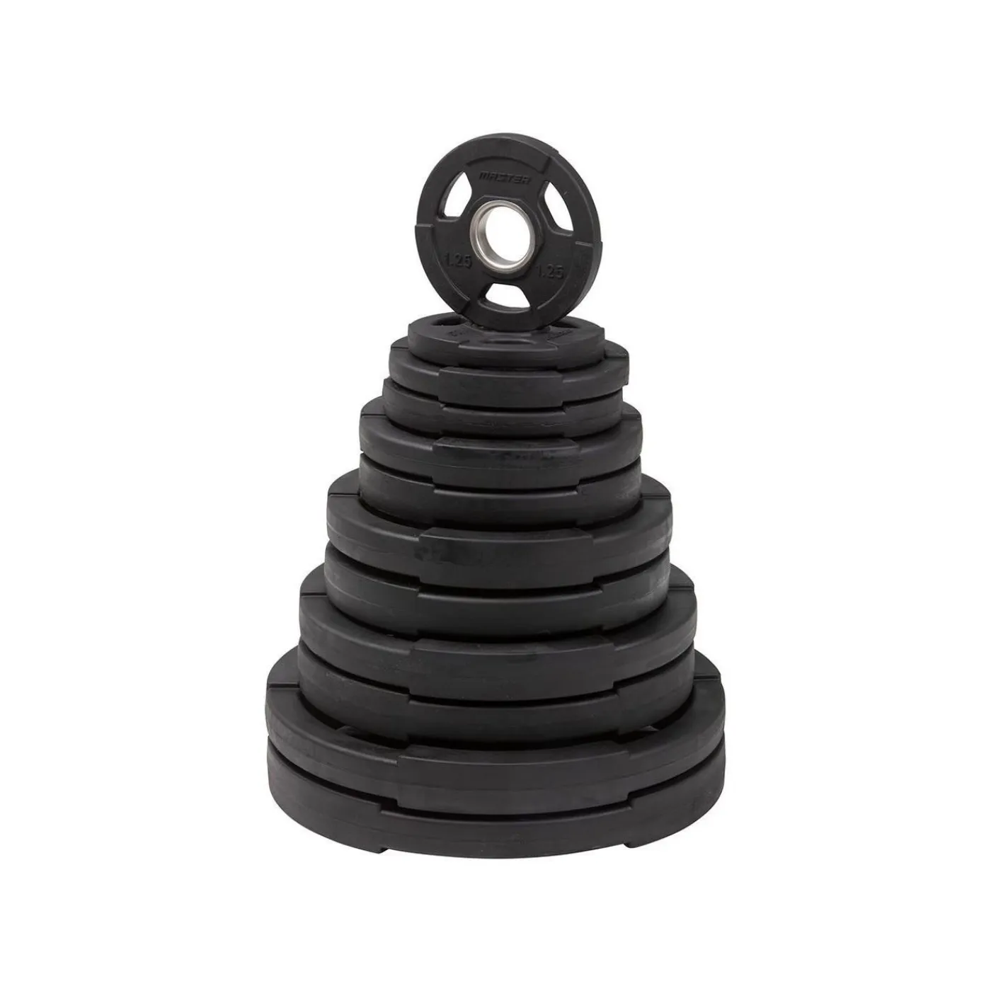 Best Skivstångset Viktpaket Deluxe 115Kg Master Fitness|Styrketräning