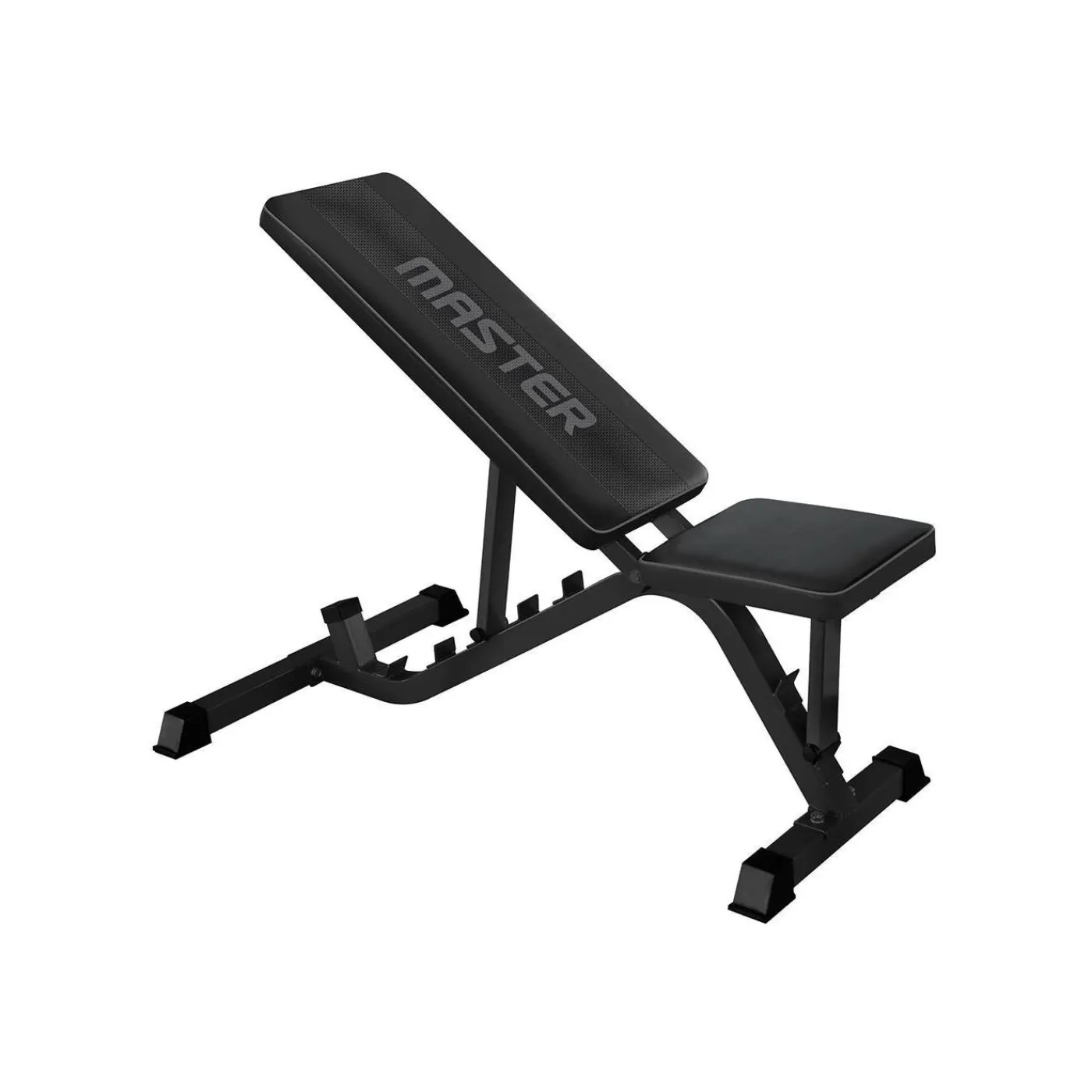 New Träningsbänk Svart Master Fitness|Styrketräning