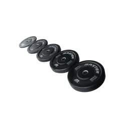 Online Viktskiva Bumper Viktpaket Bumper 150 Kg Master Fitness|Styrketräning