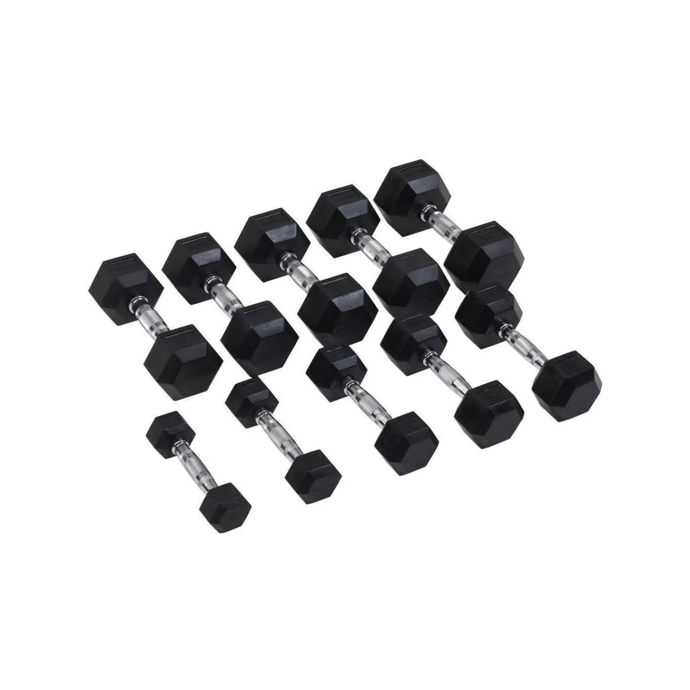 Sale Hantlar Gummi/krom Master X Kraftmark|Styrketräning