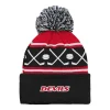 Hot Mössa Face-Off Pom Yth New Jersey Devils Outerstuff|Mössor Nhl