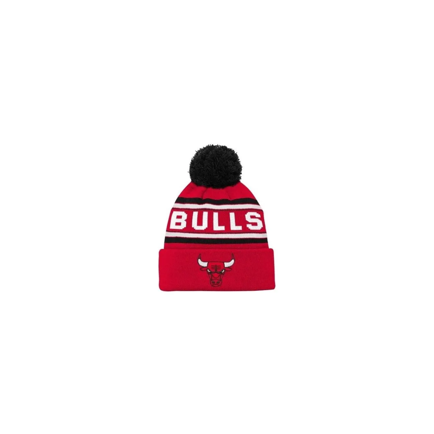 New Mössa Jacquard NBA Cuffed Knit Jr Chicago Bulls Outerstuff|Mössor Nhl