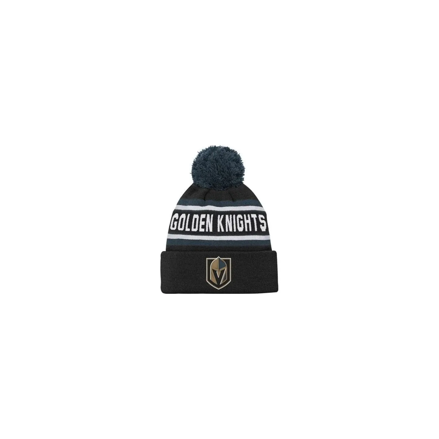 Mössa Jacquard Pom Beanie Vegas Golden Knights Outerstuff|Mössor Nhl
