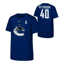 Outlet T-Shirt Name & Number Jr Elias Pettersson Nhl T-Shirt Junior|Outerstuff