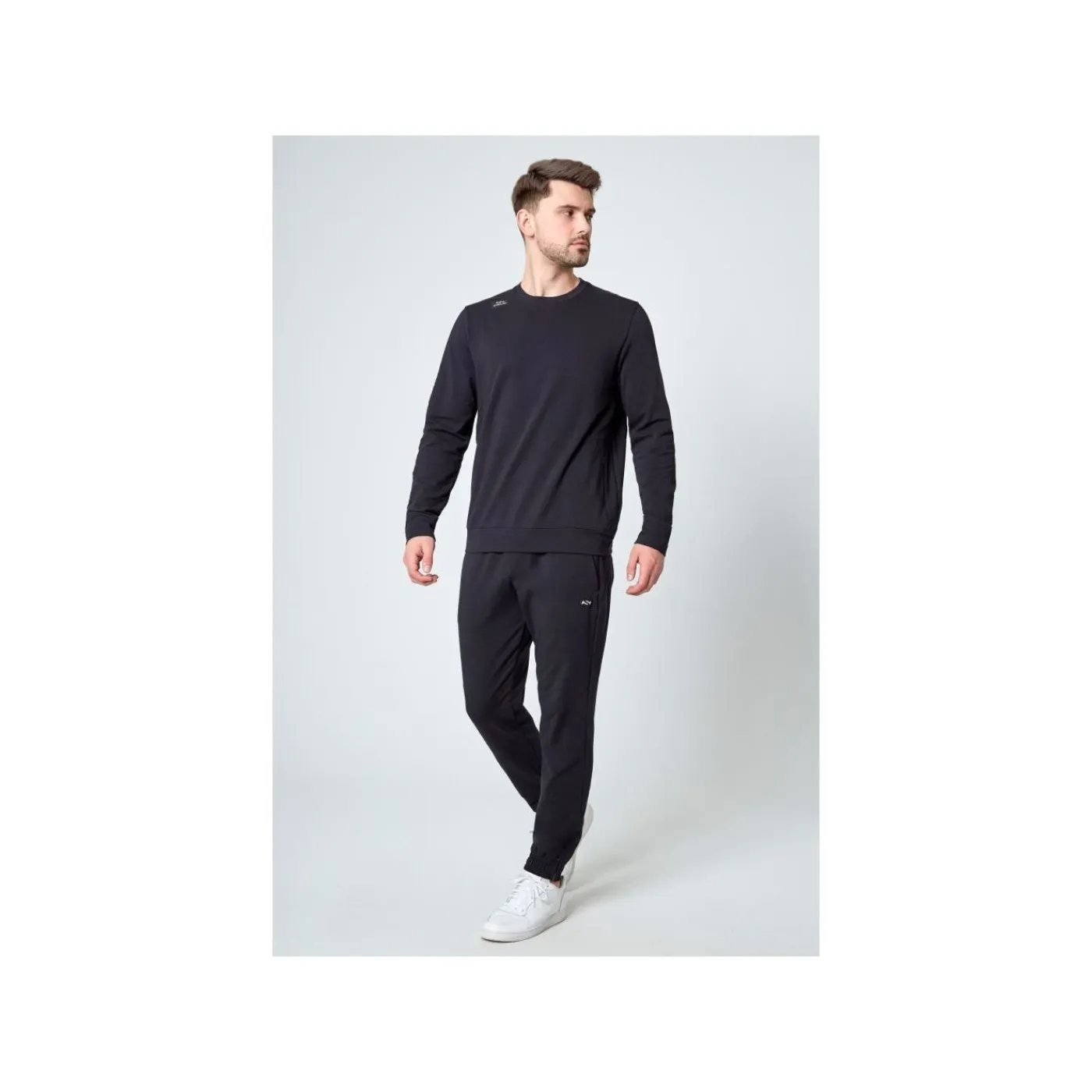 Outlet Byxa Terry Crew Sr Black Mjukisbyxor Senior|TRUE