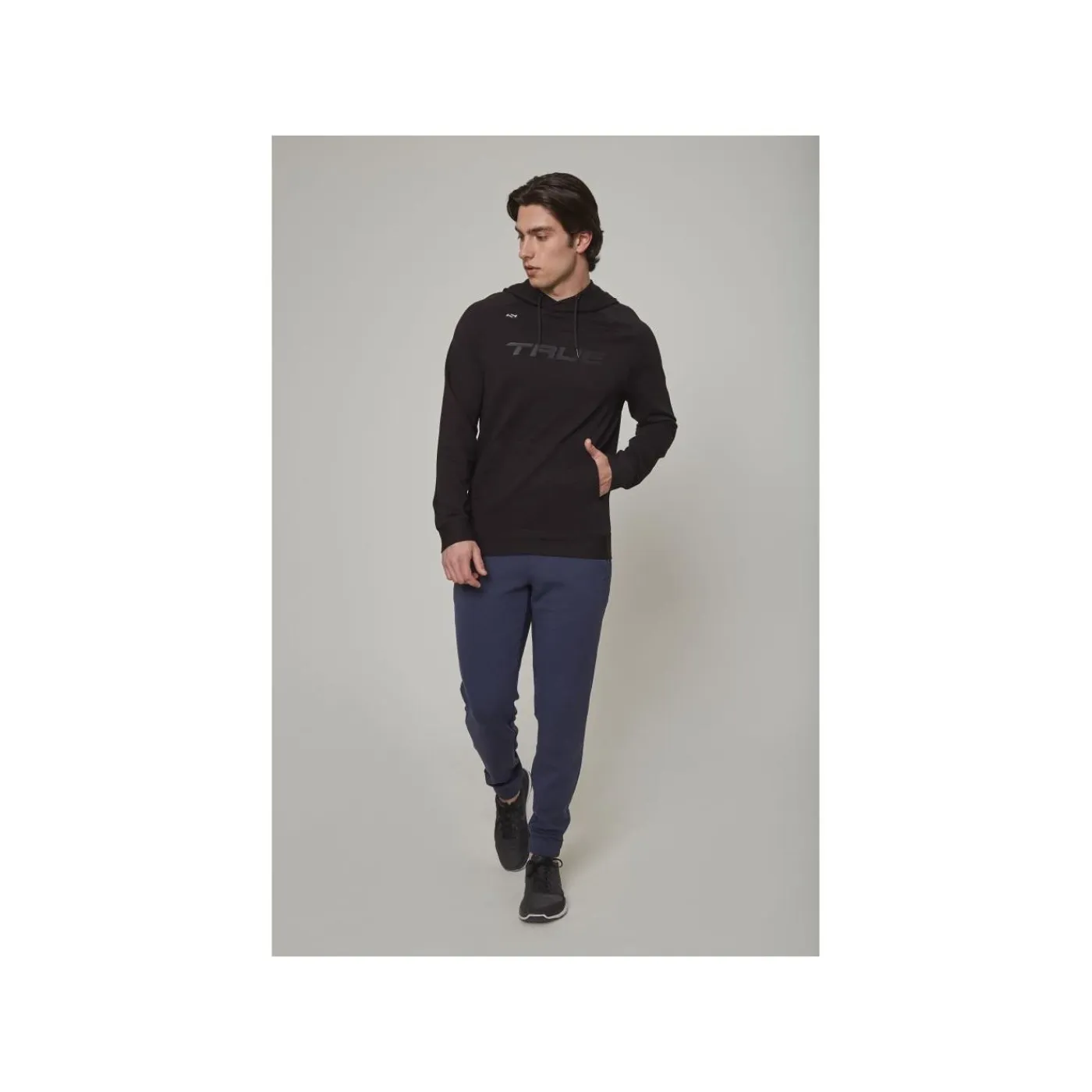 Discount Hoodie Terry Graphic Sr Black TRUE|Hoodies Senior