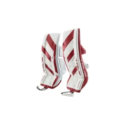 Sale Målvaktsbenskydd HZRDUS Jr White/Red Målvaktsbenskydd Junior|TRUE