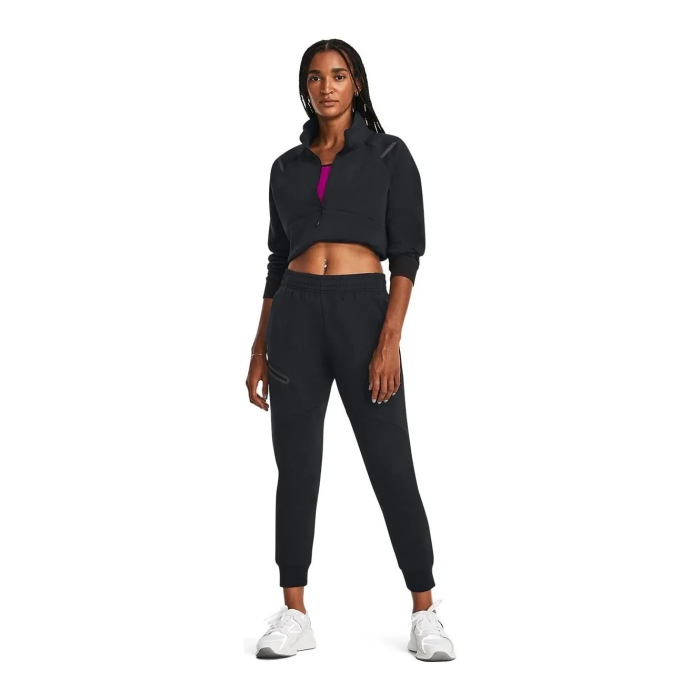 Hot Byxa Unstoppable Fleece Womens Black Under Armour|Byxor Senior