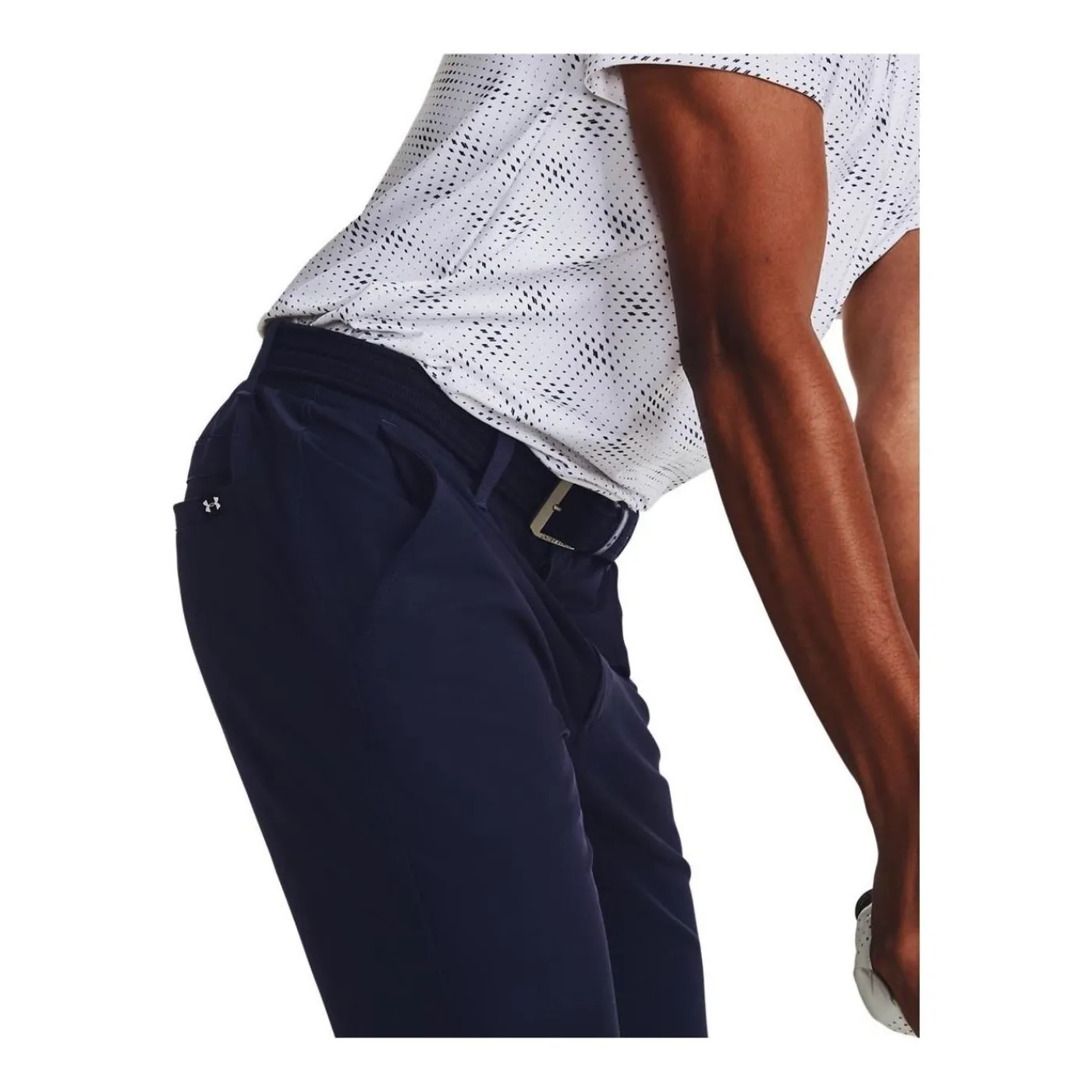 New Golfbyxa Drive Tapered Midnight Navy Under Armour|Byxor Senior