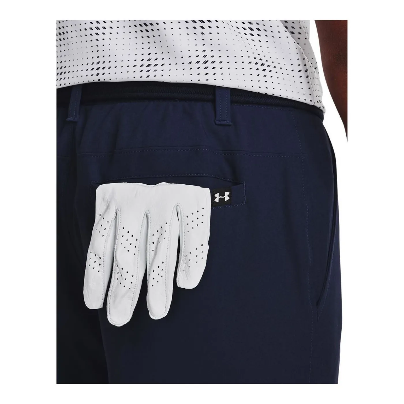 New Golfbyxa Drive Tapered Midnight Navy Under Armour|Byxor Senior