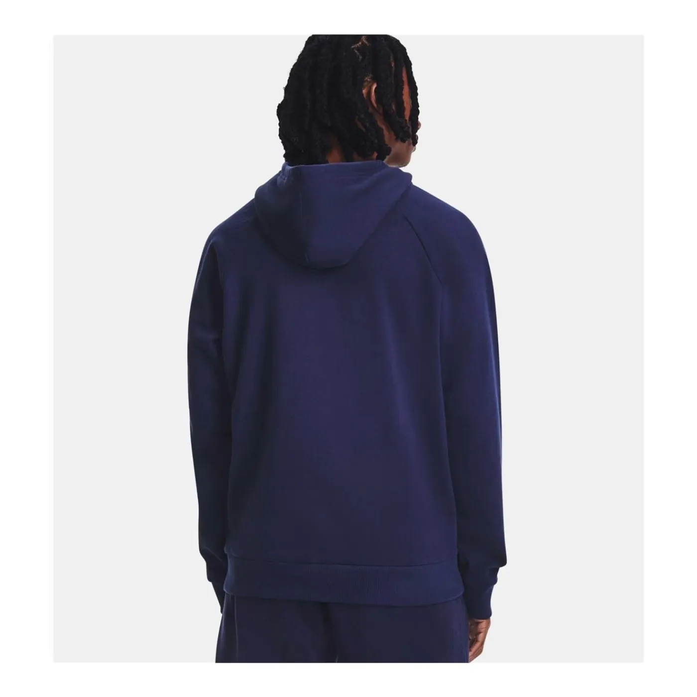 Outlet Hoodie Rival Fleece Hoodie Midnight Navy Under Armour|Hoodies Senior