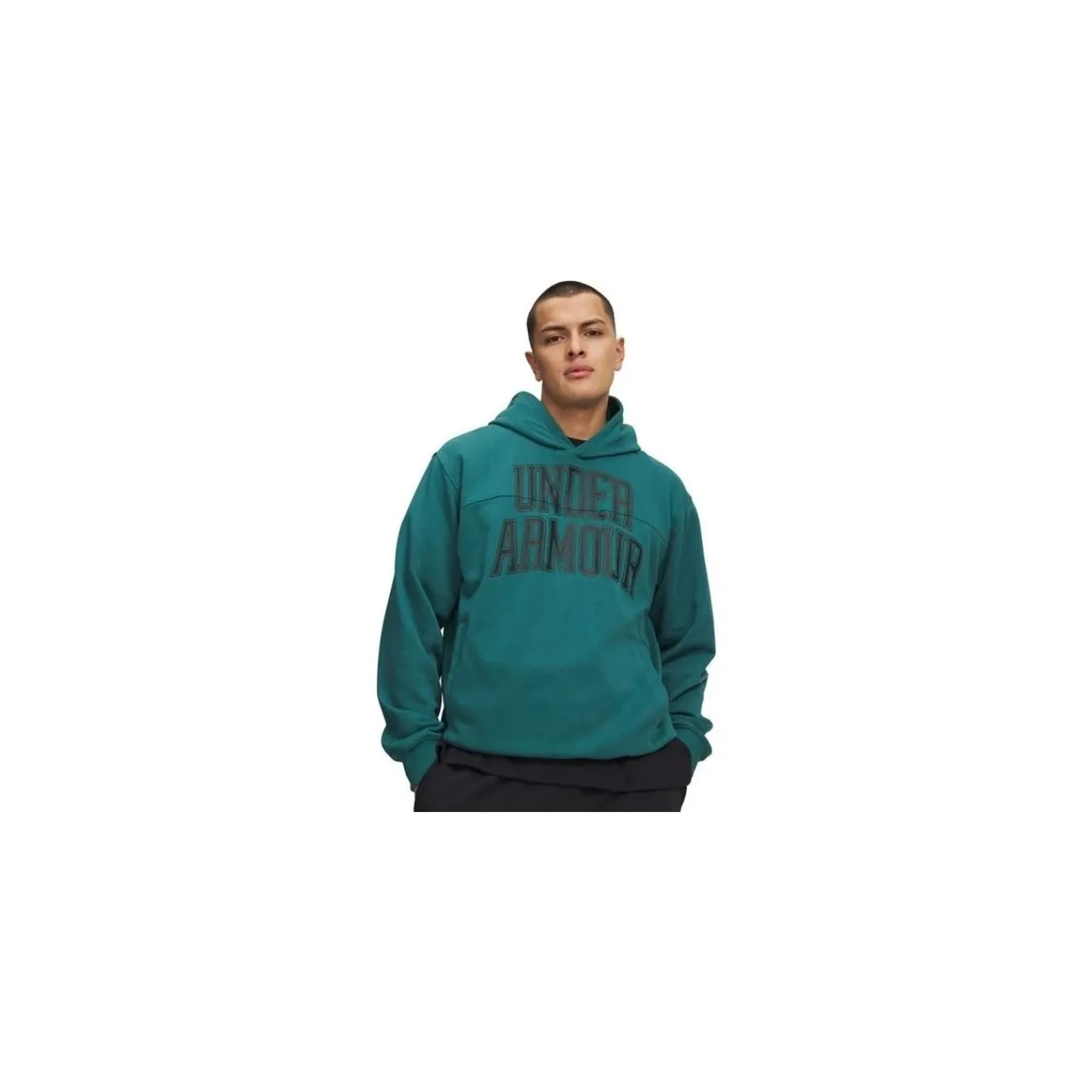 New Hoodie Rival LW Sr Rack Green Under Armour|Hoodies Senior