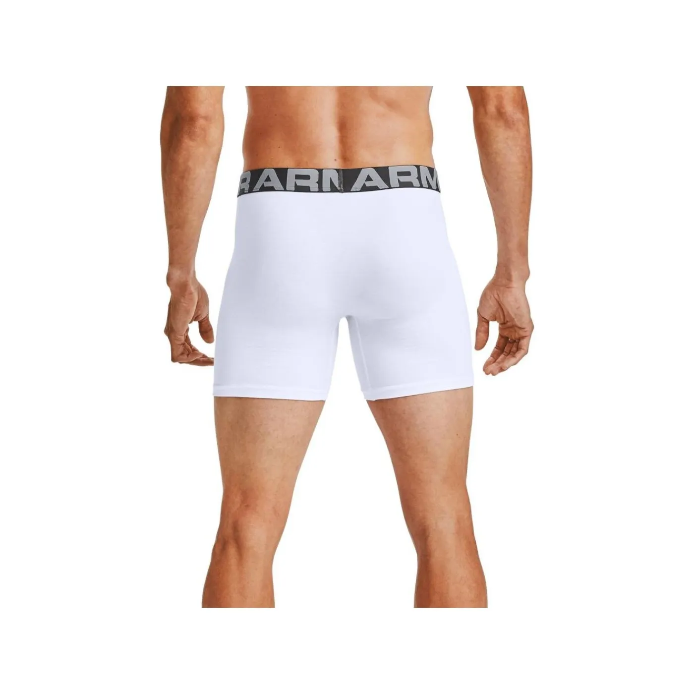 Sale Kalsonger Charged Cotton 6 in 3-Pack White Kalsonger Under Armour|Under Armour