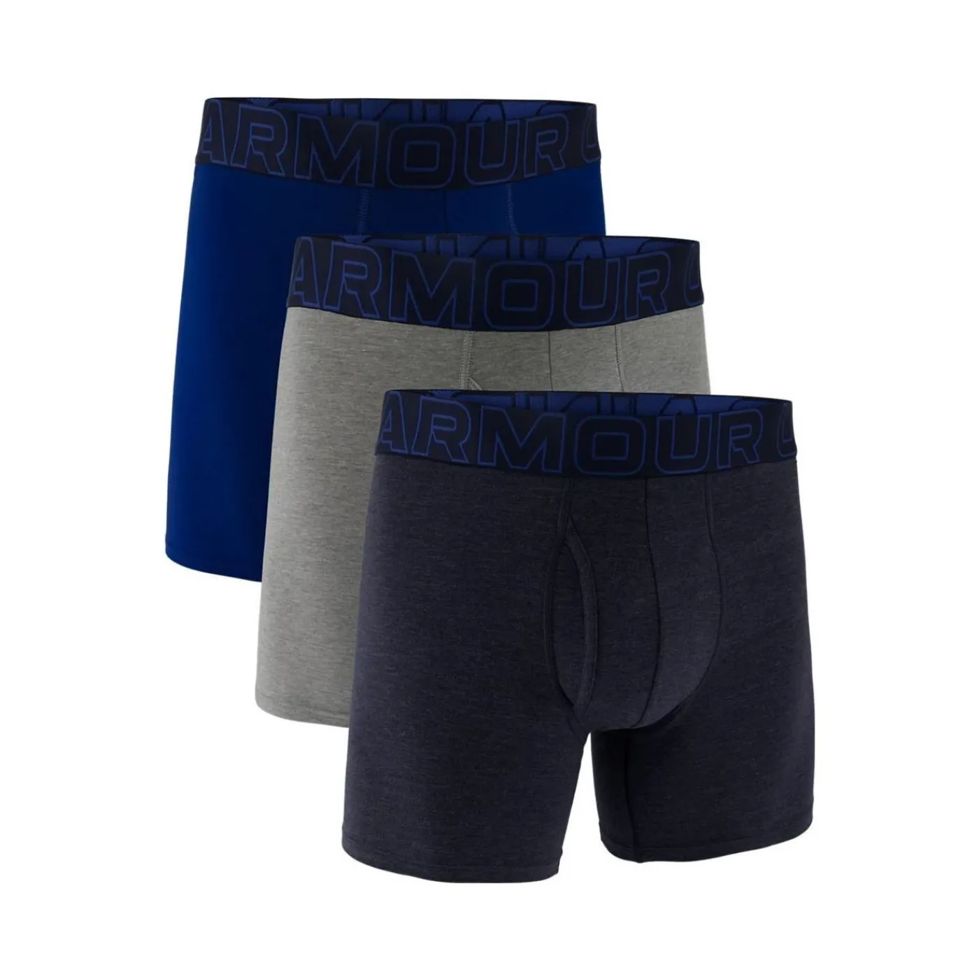 Outlet Kalsonger Performance Cotton 6" 3pk Midnight Navy Kalsonger Under Armour|Under Armour