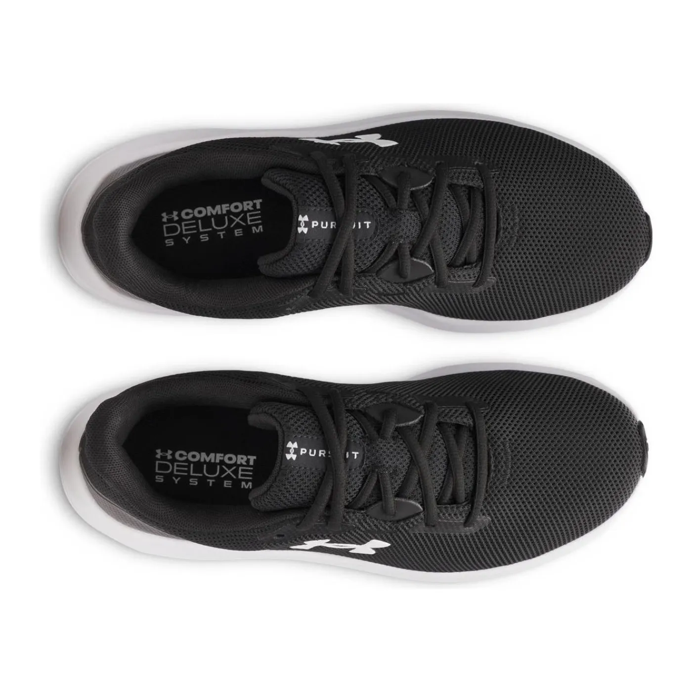 Hot Löparskor Charged Pursuit 4 Black/White Under Armour|Skor