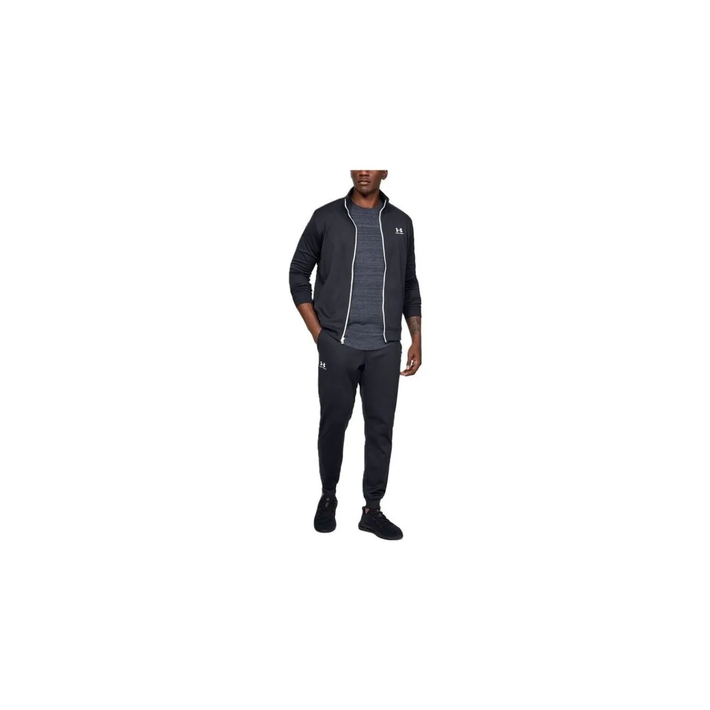 New Mjukisbyxor Sportstyle Tricot Jogger Black Mjukisbyxor Senior|Under Armour