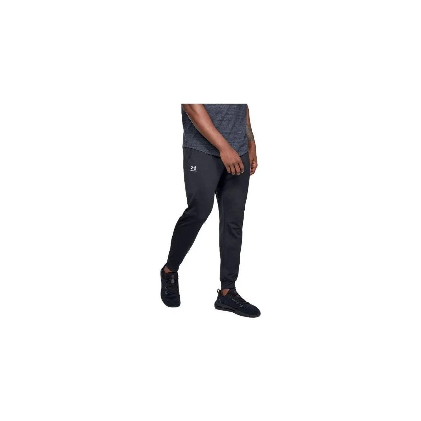 New Mjukisbyxor Sportstyle Tricot Jogger Black Mjukisbyxor Senior|Under Armour