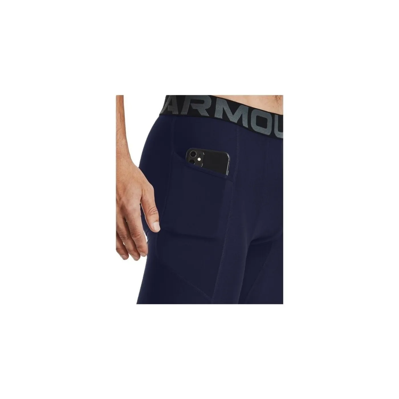 Best Shorts HG Lng Shorts Midnight Navy Under Armour|Byxor Senior