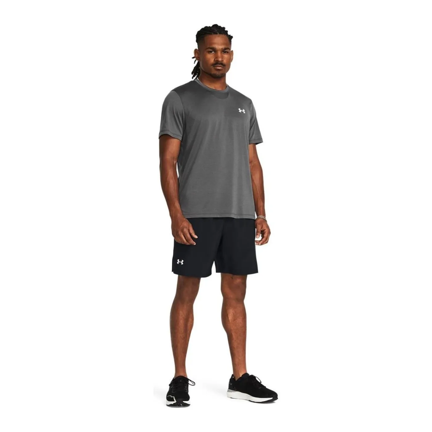 Online Shorts Launce 7'' Black Under Armour|Byxor Senior