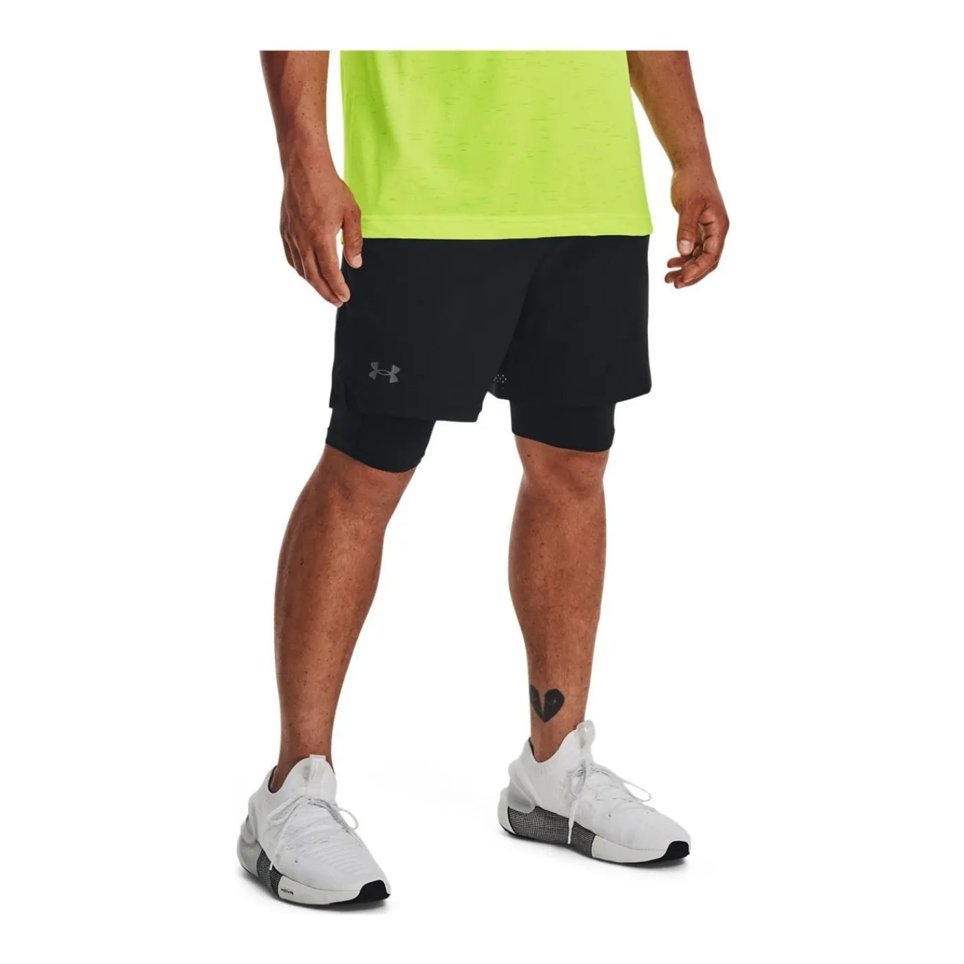 Shorts Vanish Woven 2in1 Black Under Armour|Byxor Senior