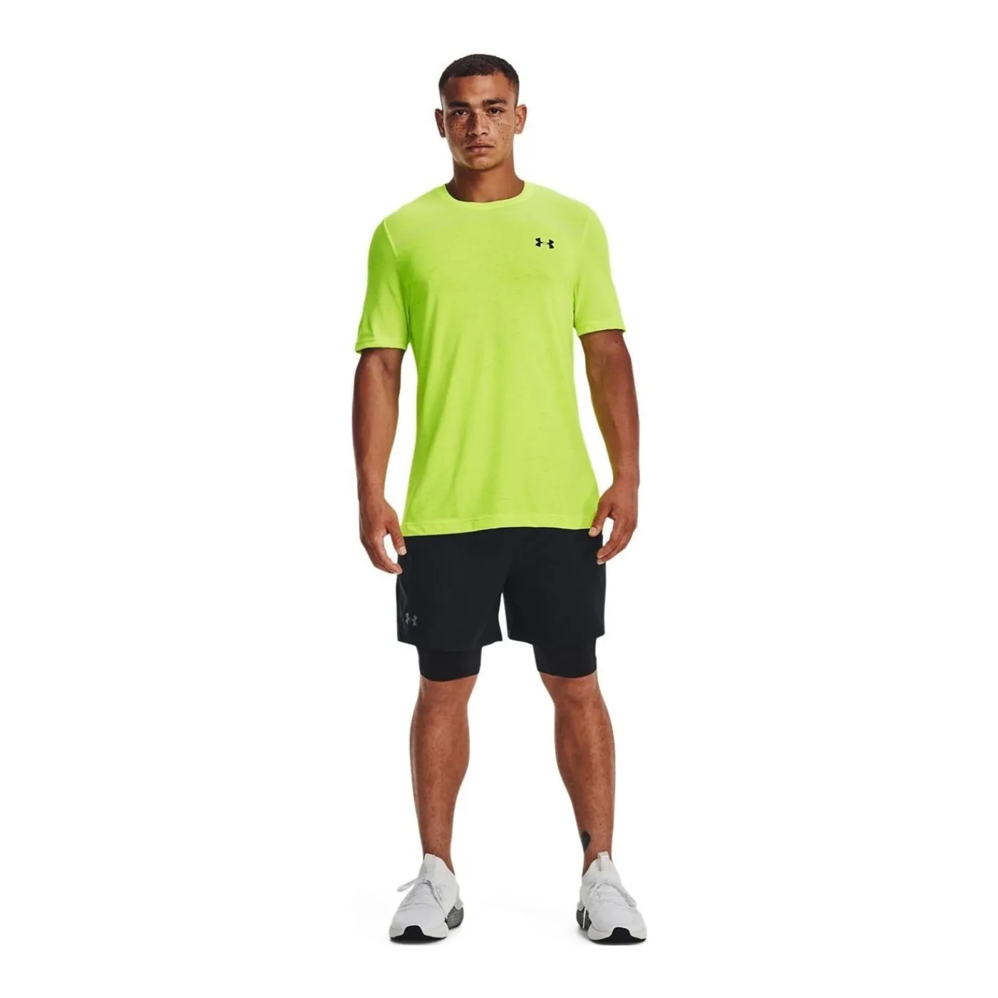 Shorts Vanish Woven 2in1 Black Under Armour|Byxor Senior
