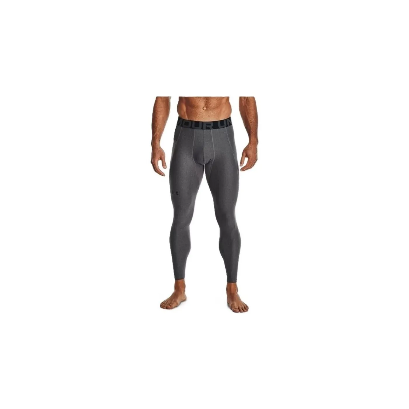 New Tights HG Leggings Carbon Heather Under Armour|Byxor Senior