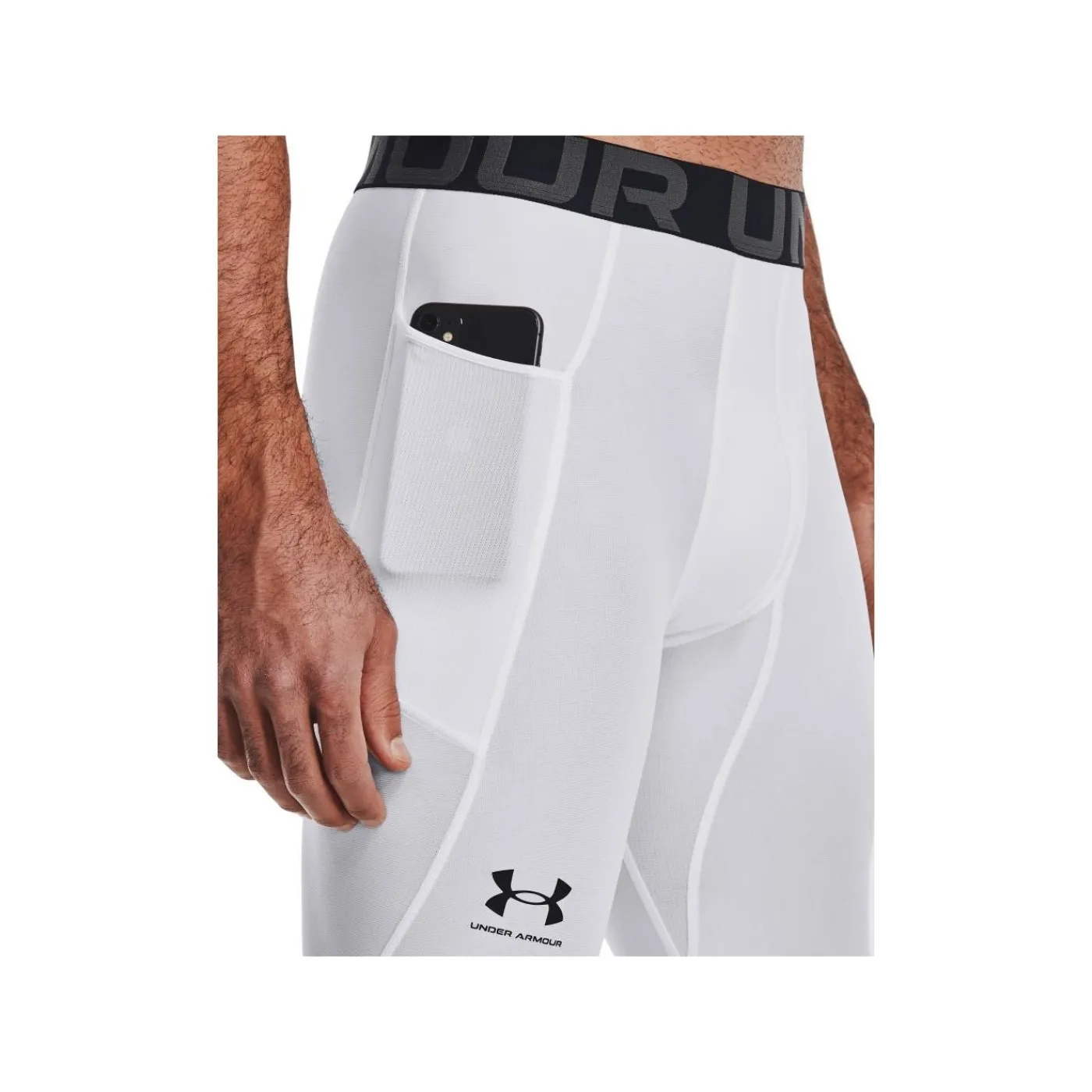 Tights HG Leggings White Under Armour|Byxor Senior