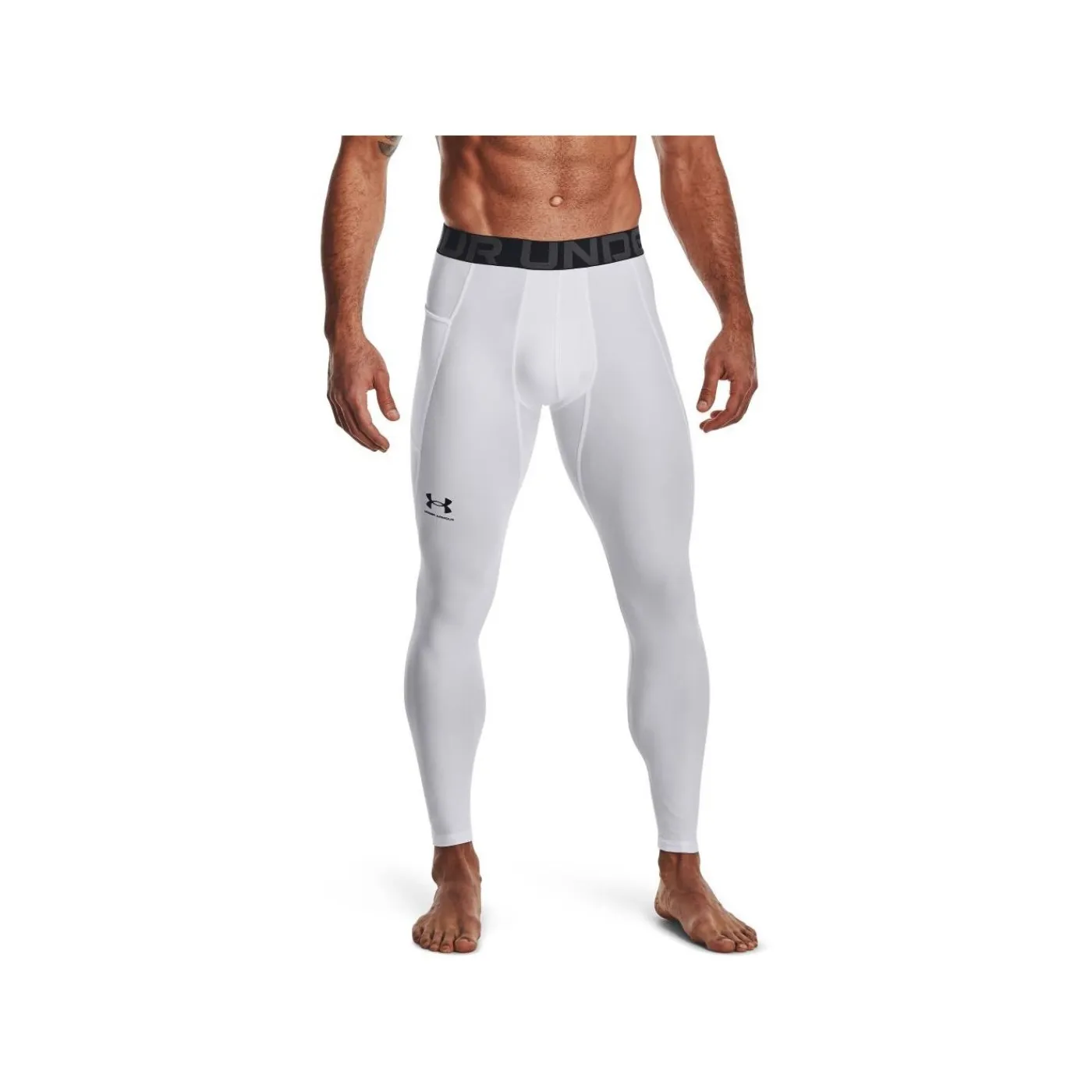 Tights HG Leggings White Under Armour|Byxor Senior