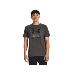 Clearance T-Shirt GL Foundation SS Charcoal Medium Heat Under Armour