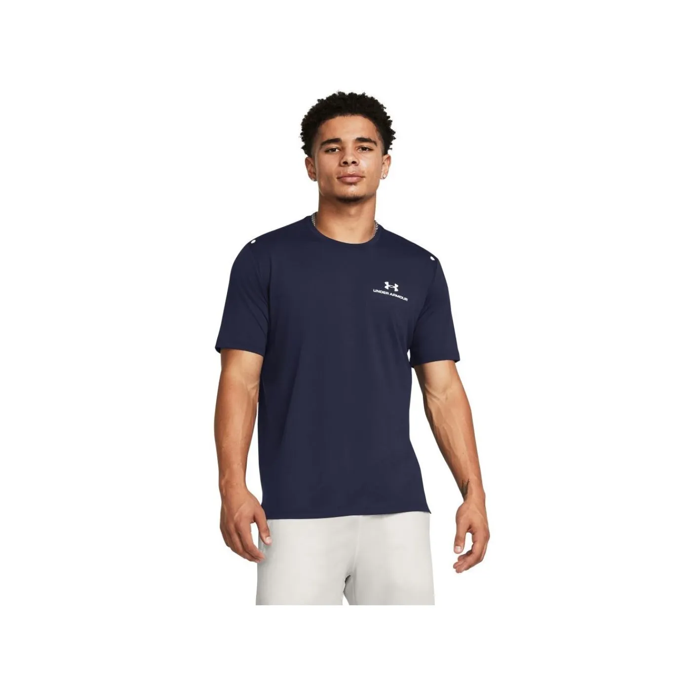T-Shirt Rush Energy SS Midnight Navy Under Armour