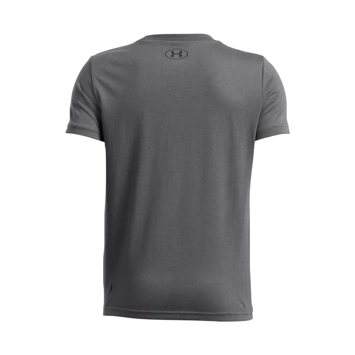 T-shirt Sportstyle Left Chest SS Youth Black/Gray Under Armour