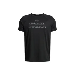 Online T-shirt Tech Split Wordmark Sr Black Under Armour