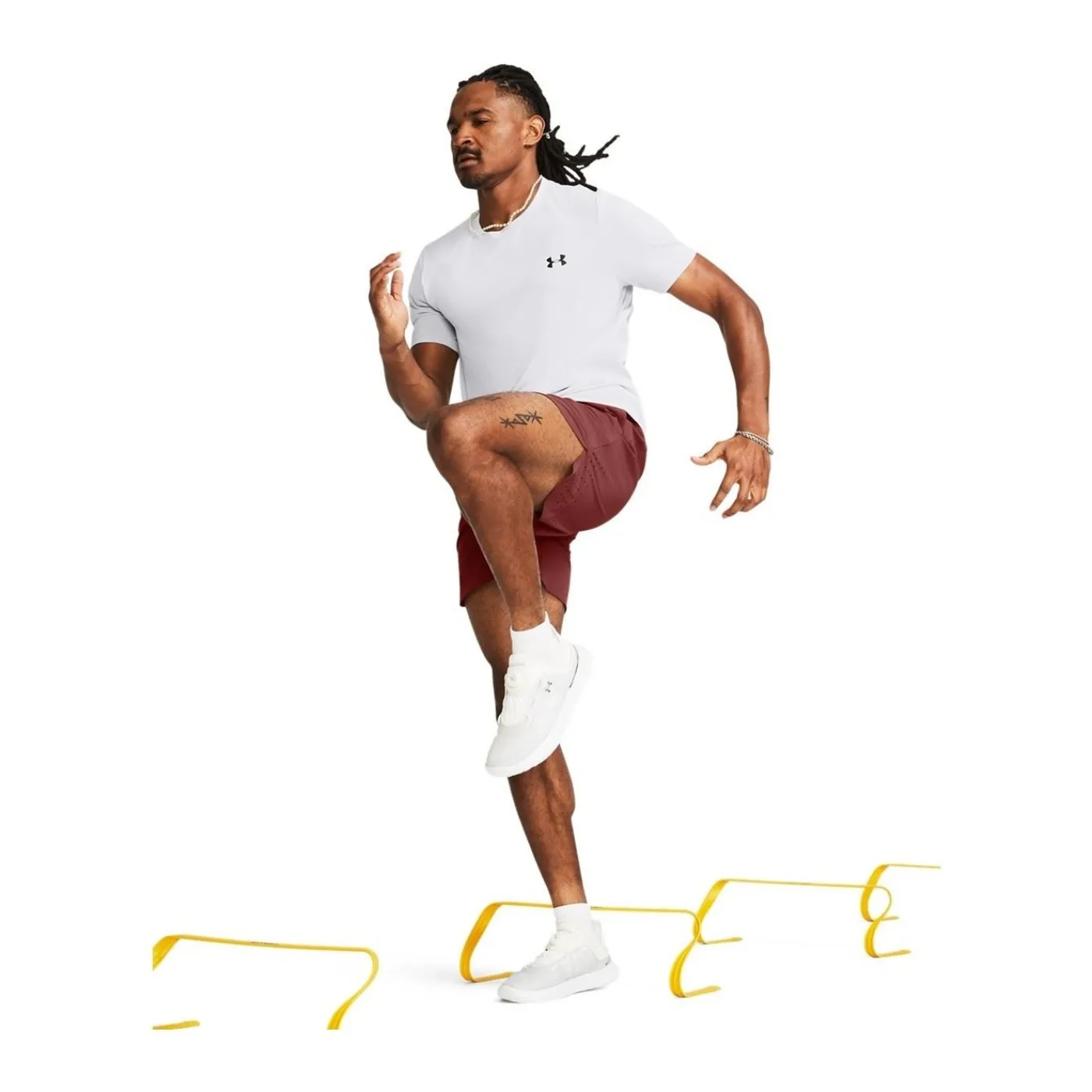 Clearance T-shirt Vanish Seamless SS White Under Armour
